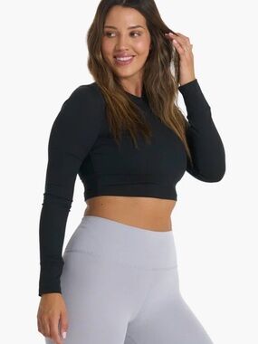 Vuori Long Sleeve Lux Crop Tee